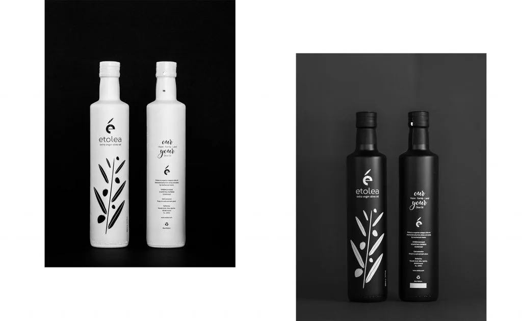 etolea white dorica bottle