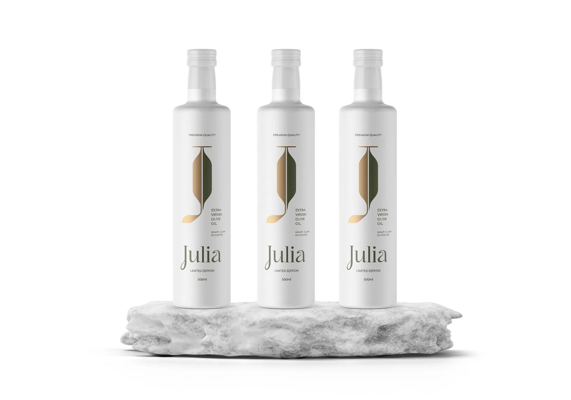 σχεδιασμός συσκευασίας ελαιόλαδο Julia