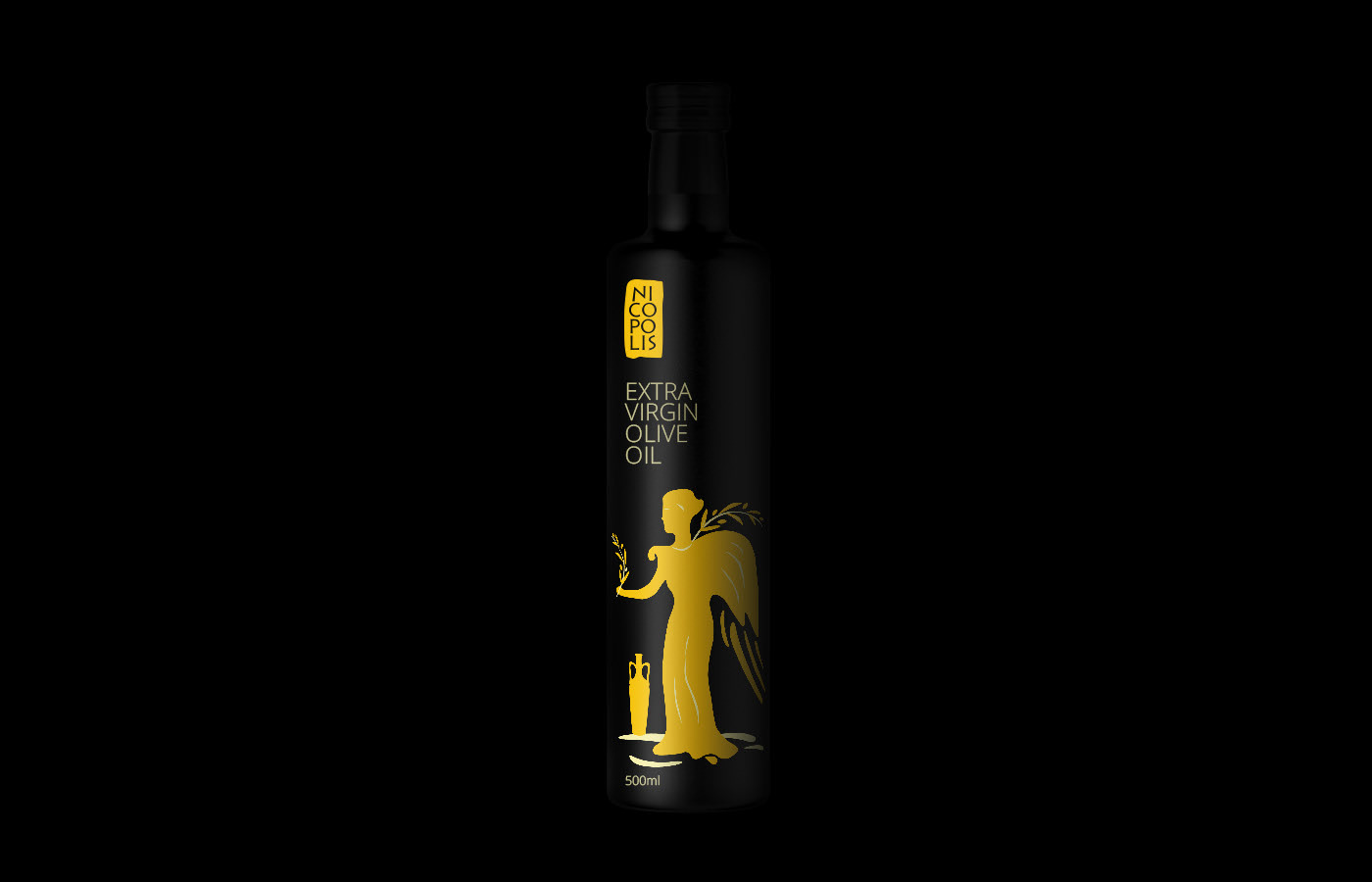nicopolis olive oil dorica bottle