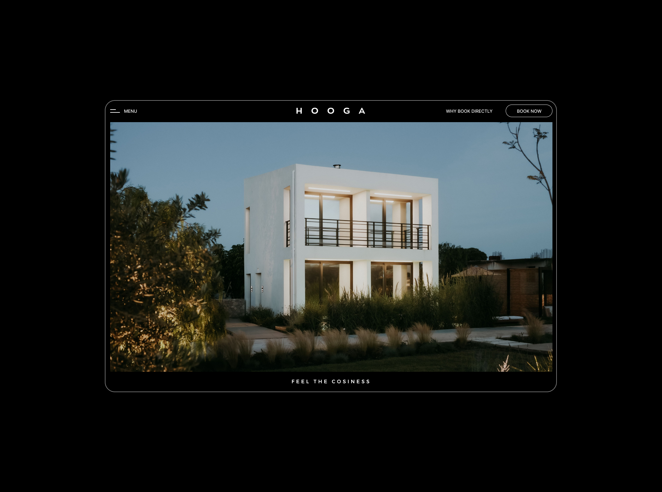 hooga website cover image